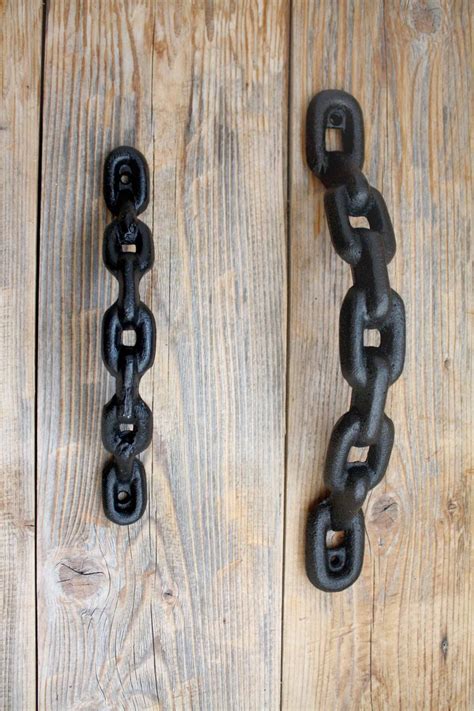 Chain Cast Iron Handles Etsy