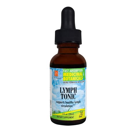 Lymph Tonic Drops 1oz La Naturals Dietary Supplement