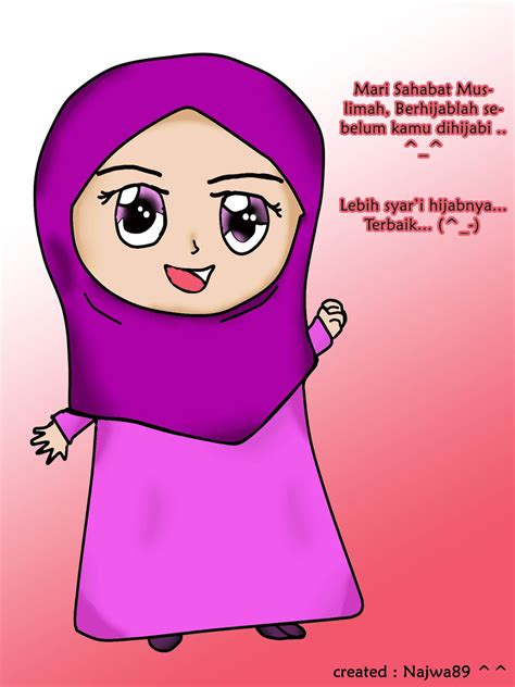 351 gambar anime muslimah terbaik kartun animasi dan gambar. Catatan Kecil: Karakter Kartun Hijabku