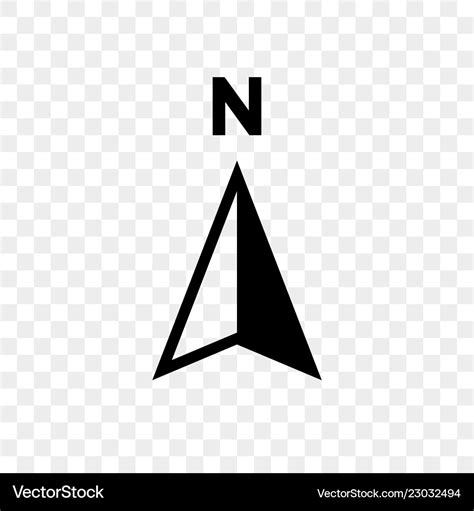 White North Arrow