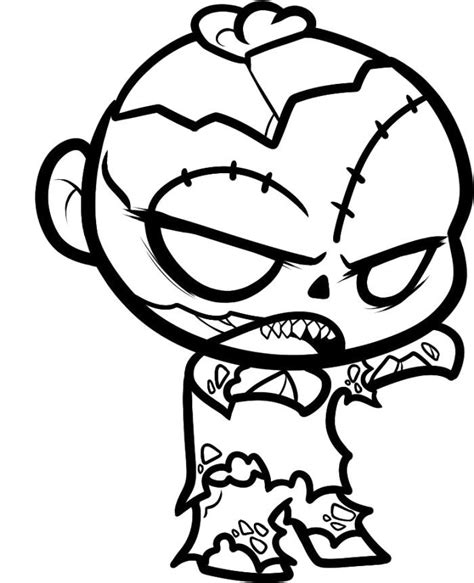 Free Printable Zombies Coloring Pages For Kids Zombie Coloring Pages