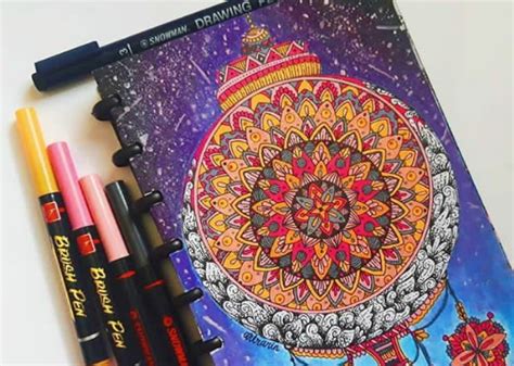 Mengenal Mandala Art dan Contoh karya Mandala Art Keren - Jalan Kucing