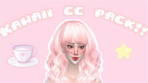 The Sims 4 Cc Finds 6 Kawaii Accessories Youtube Vrogue