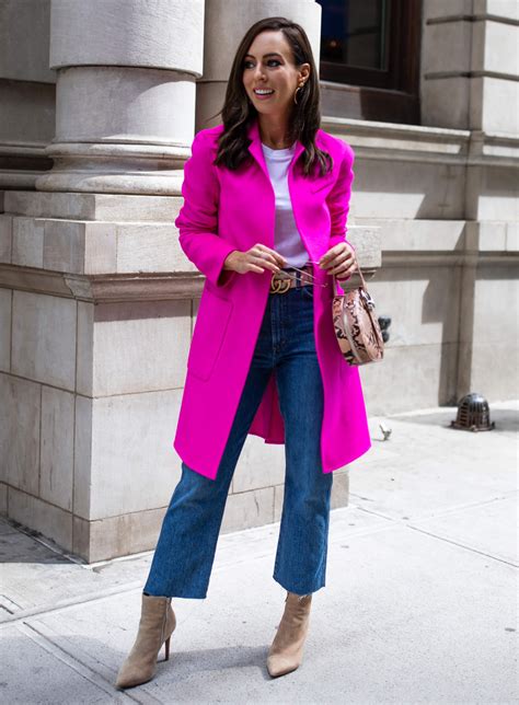 Hot Pink Coats Going Bright For Fall 2019 Sydne Style Hot Pink
