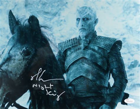 Richard Brake Signed Game Of Thrones 11x14 Photo Inscribed Night