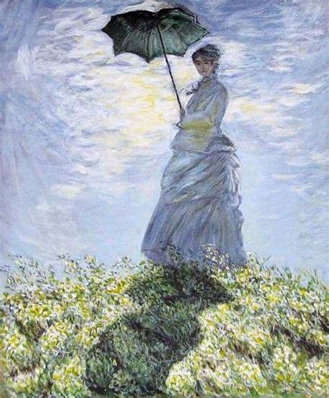 In everyday life, a parasol or an umbrella is used as a tool for shading the sun and in this collection, you can view the best parasol & umbrella paintings. Description of the painting by Claude Monet "Lady with an ...