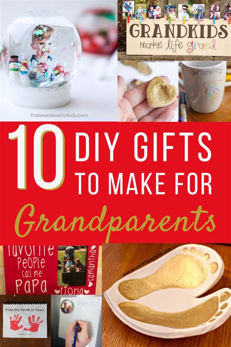10 Heartfelt Diy Ts For Grandparents Living For The Sunshine