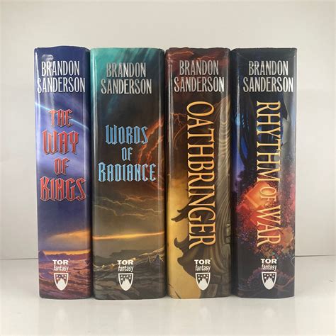 The Stormlight Archive Books 1 4 By Brandon Sanderson Very Good