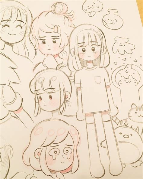 pin by honeycreamcare on drawings girls ~ in 2020 cartoon art styles cartoon drawings sketches
