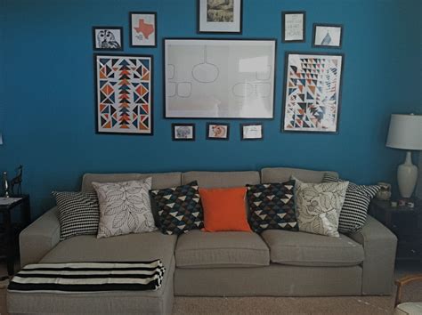 30 Turquoise And Orange Living Room