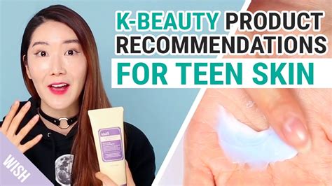 Korean Beauty Product Recommendations For Teen Skin Youtube