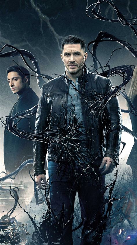 Download Venom Main Cast 2018 Movie Poster Wallpaper 1080x1920