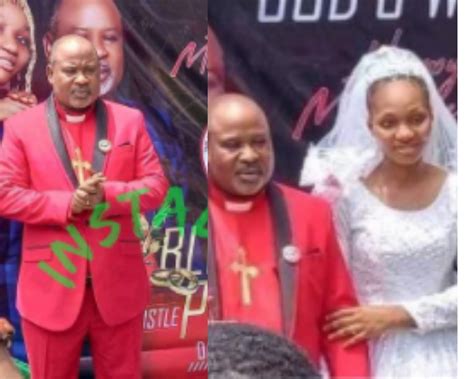 Photos Year Old Pastor Marries Year Old Girl As Second Wife