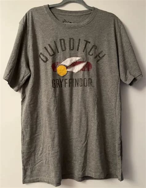 Harry Potter Andquidditch Gryffindor T Shirt From Warner Bros Studio