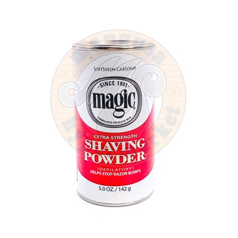 Magic Shaving Powder Extra Strength Red 5oz Mangusa Hypermarket