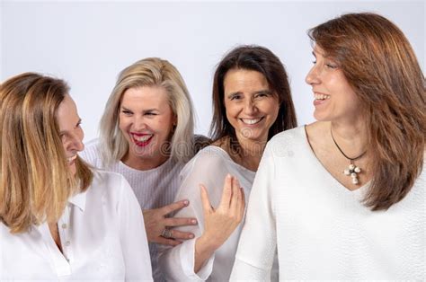 Photo Session For Female Friends Stock Photo Image Of Party Middle