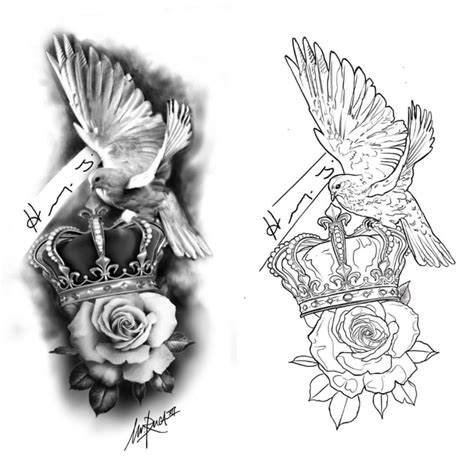 Stencil Floral Tattoo Sleeve Tattoo Design Drawings Tattoo Art Drawings
