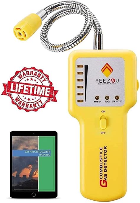 Y201 Propane And Natural Gas Leak Detector Portable Gas Sniffer To