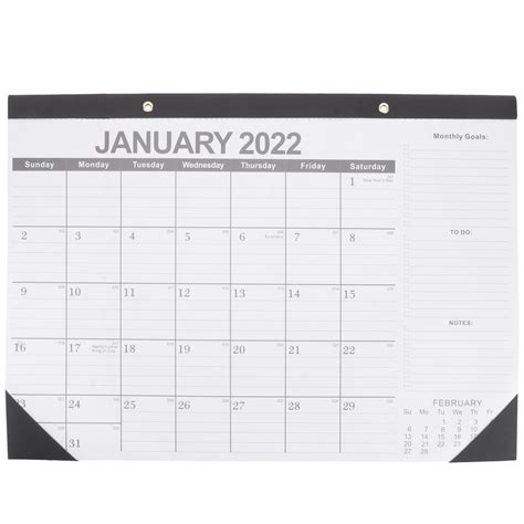 Hemoton 1 Pc 2022 Home Edition English Wall Calendar Calendar Schedule