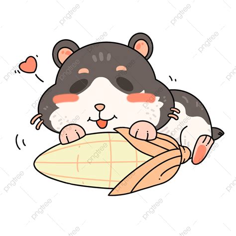 Cute Corn Hamster Clip Art Hamster Clipart Lovely Hamster Png