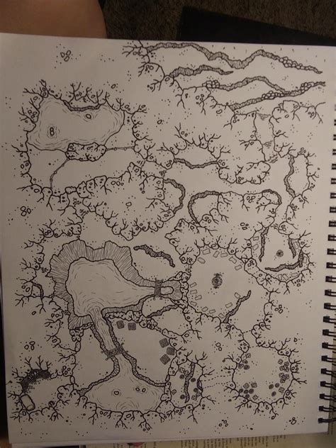 Finished Cave Map Rworldbuilding
