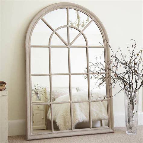Decorative mirrors often feature unusual forms which don't really make sense from a practical point of view and in some cases they have frames which this strategy is often used in small areas or long and narrow hallways and rooms with small windows. 15 Best Collection of Large Arched Mirror | Mirror Ideas