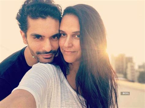Neha Dhupias Sun Kissed Pictures With Husband Angad Bedi