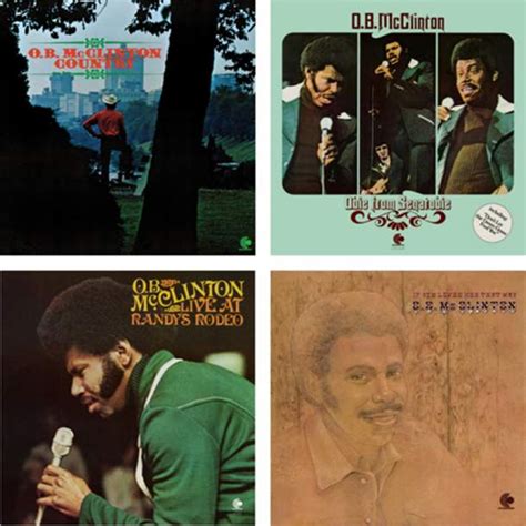 Four seminal albums from trailblazing country singer O.B. Mcclinton