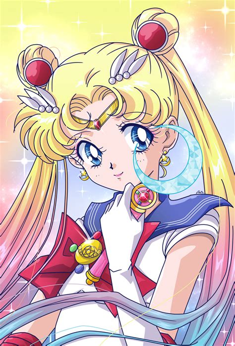 Safebooru 1girl Absurdres Bangs Bishoujo Senshi Sailor Moon Blonde Hair Blue Eyes Blue Sailor