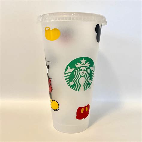 Mickey Mouse Starbucks Cup Etsy