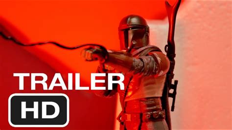 The Mandalorian Official Trailer Stop Motion Youtube