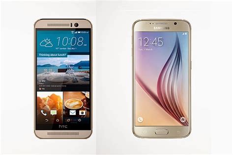 Samsung Galaxy S6 Htc One M9 Vs Samsung Galaxy S6