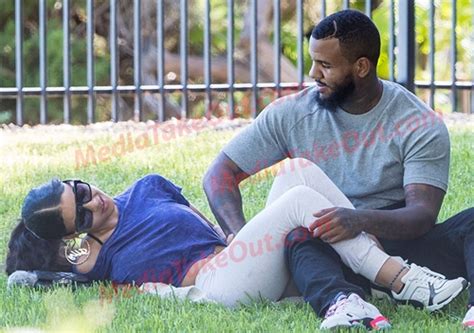 My Streetz Voice Rapper The Game Caught In A Public Park Fingering His Girlfriend And Making