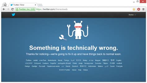 Is twitter down for everyone or only down for you? Twitter Goes Down: Something is Technically Wrong