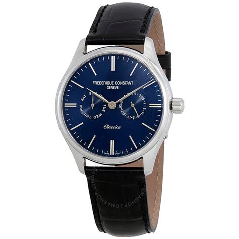 Frederique Constant Classics Blue Dial Mens Watch Fc 259bnt5b6