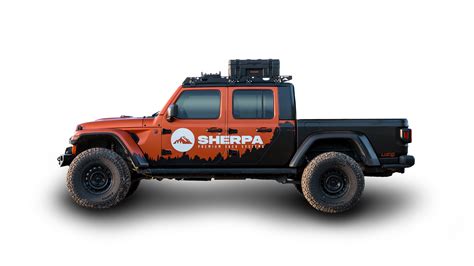 Jeep Gladiator Roof Rack | 2020-2024 JT | Sherpa Equipment Co