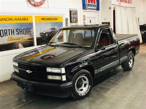 Used 1990 Chevrolet Pickup 454 Ss Black Pick Up Rebuilt Engine See