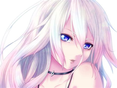 Cute Anime Girl White Hair Wallpapers Wallpaper Cave