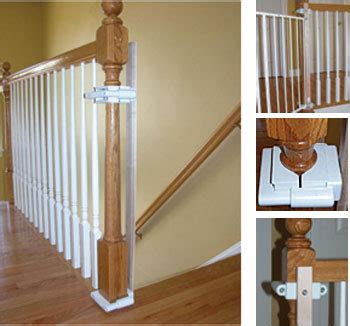 Baby gates are the first line of defense for confining kiddos to safe areas. Custom Baby Gate Wall and Banister No Holes Installation ...