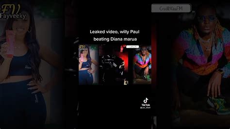 Leaked Video Of Willy Paul Beating Diana Marua😱🤔🤔 Youtube