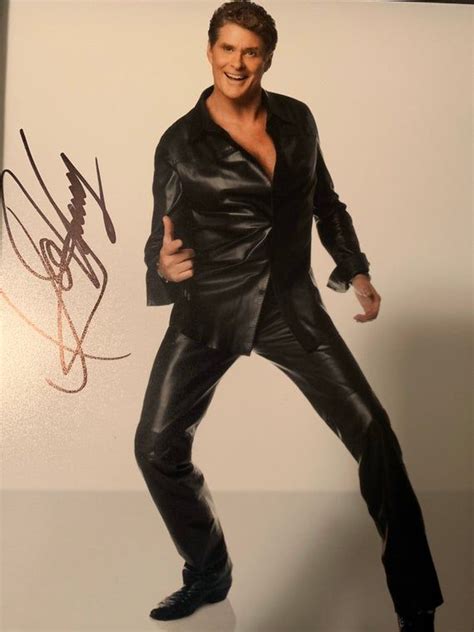 Autographed David Hasselhoff On Framed 8x10inch Photo With Coa