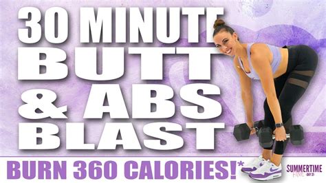 30 Minute Butt And Abs Blast Workout Burn 360 Calories Sydney