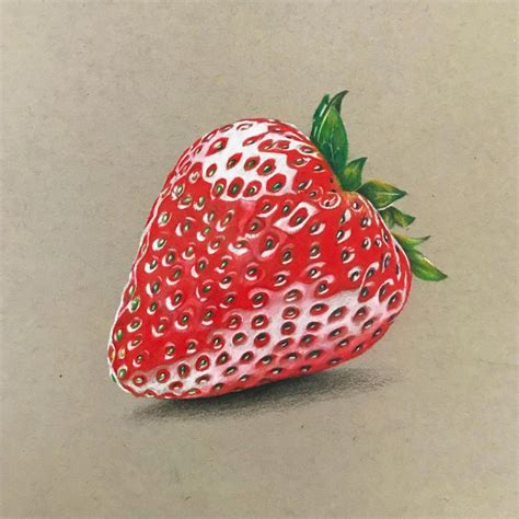 Strawberry I Drew Bunte Zeichnungen Motive Zum Zeichnen