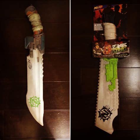Foam Machete（2013）and Deadsaw 2016 Two Machetes Under The Zombie Strike Series Deadsaw Maybe