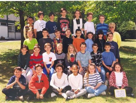 Photo De Classe Cm2 De 1996 ECOLE DU PARC Copains D Avant