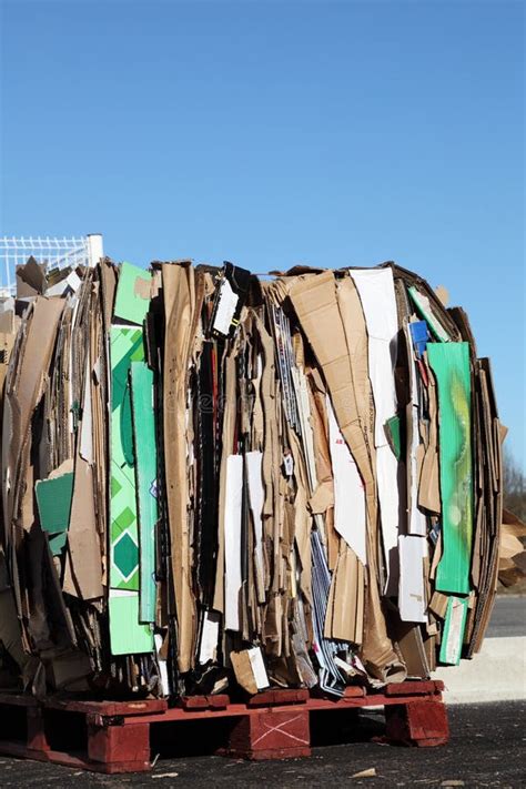 Recycling Cardboard Packaging Stock Image Image Of Transportation