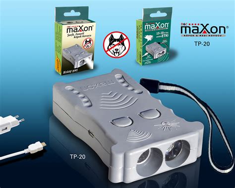 Maxon Şarjlı ve Led Fener Özellikli Köpek ve Kedi Kovucu – Teknopest