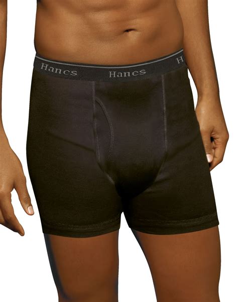 Hanes Classics Men S Tagless Stretch Dyed Boxer Briefs 7792as M