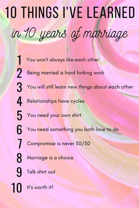 10 Things Ive Learned In 10 Years Of Marriage — The Hofreiters