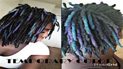 If you want to dye your hair, we fully support you. How To Color Locs w/o Bleach & Chemicals | Loc Shadowing ...